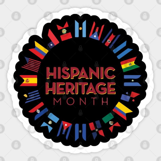 Hispanic Heritage Month Sticker by SDxDesigns